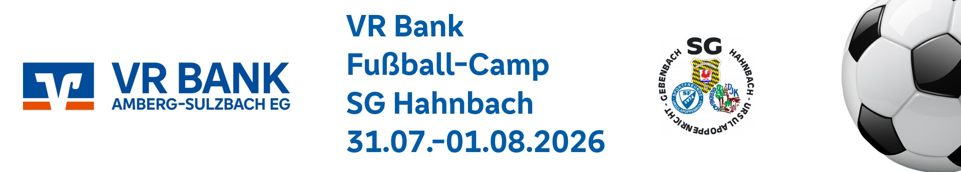 VR Fussballcamp Hahnbach Title Image