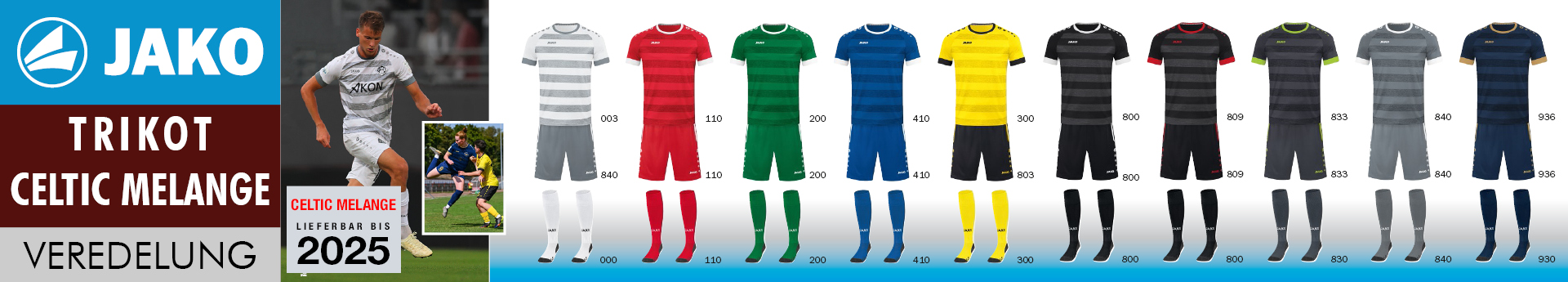 Sport Klahsen - Trikot Celtic Melange - Veredelung Title Image