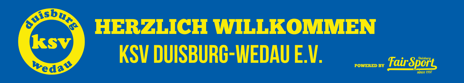 KSV Duisburg-Wedau Title Image