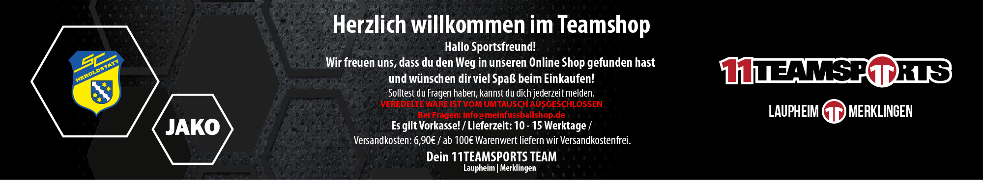 SC Heroldstatt FAN SHOP Title Image