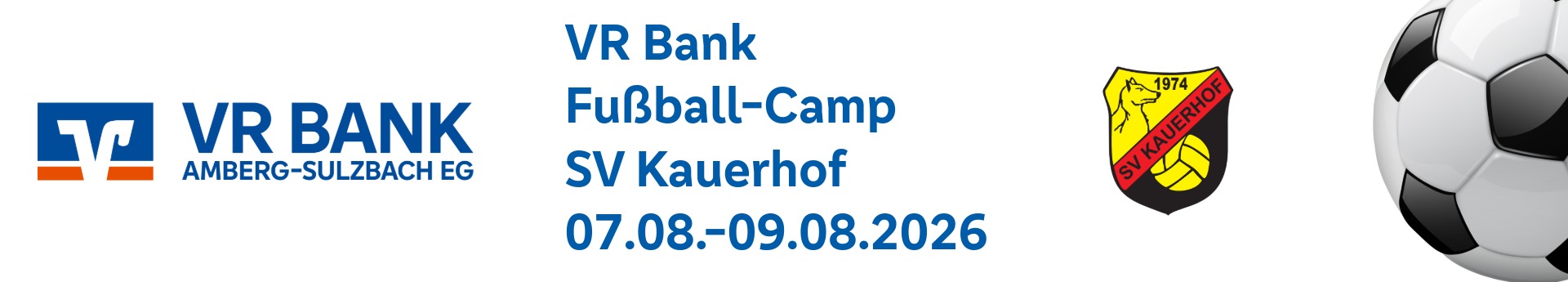 VR Fussballcamp Kauerhof Title Image