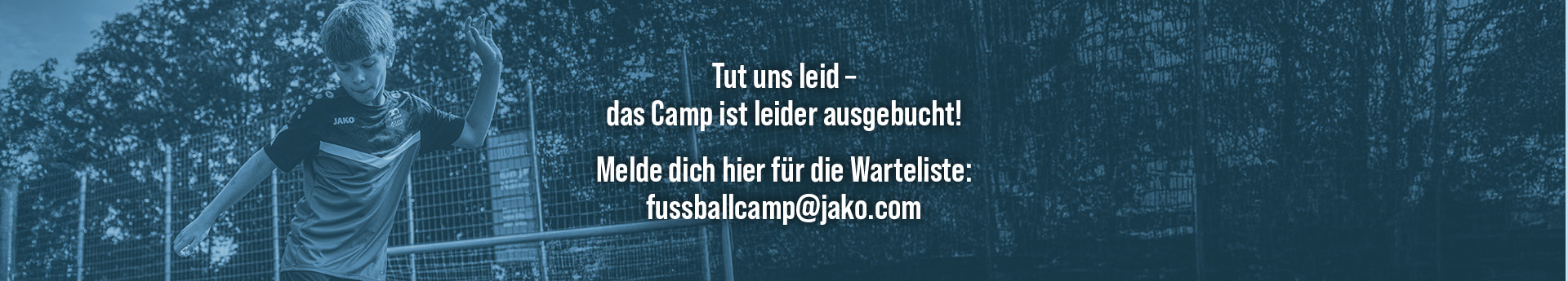 JAKO Fußballcamp SV Eiche Branitz Title Image
