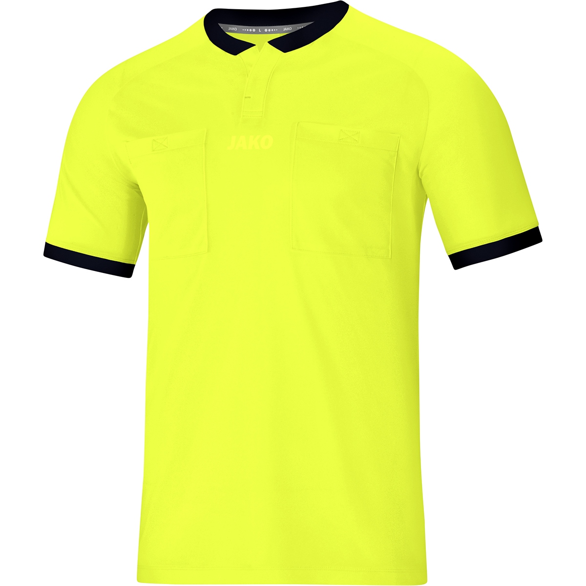 Yellow D4247 XL Mens Score Play On Pro 2045 Soccer Referee Jersey 