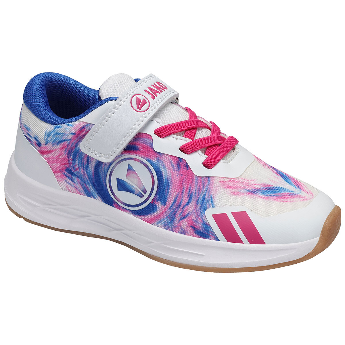 JAKO Sportschuh RiverFun Junior (weiß/royal/deep pink / Größe 30 / Schuhe europäisch)