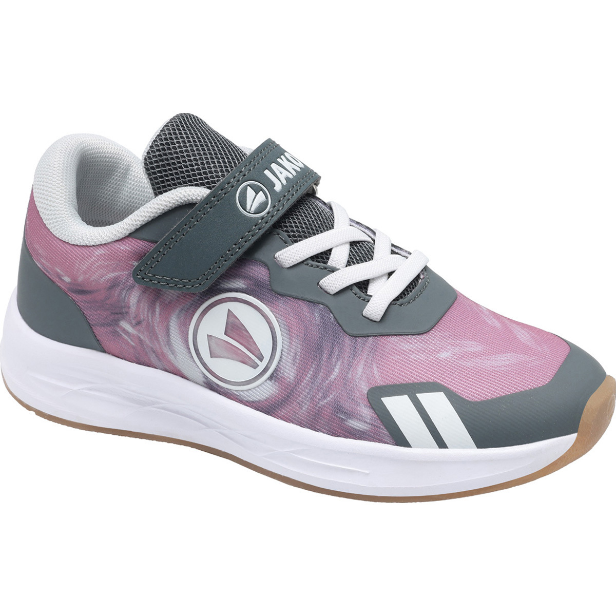 JAKO Sportschuh RiverFun Junior (soft grey/dusky pink/anthra li / Größe 28 / Schuhe europäisch)