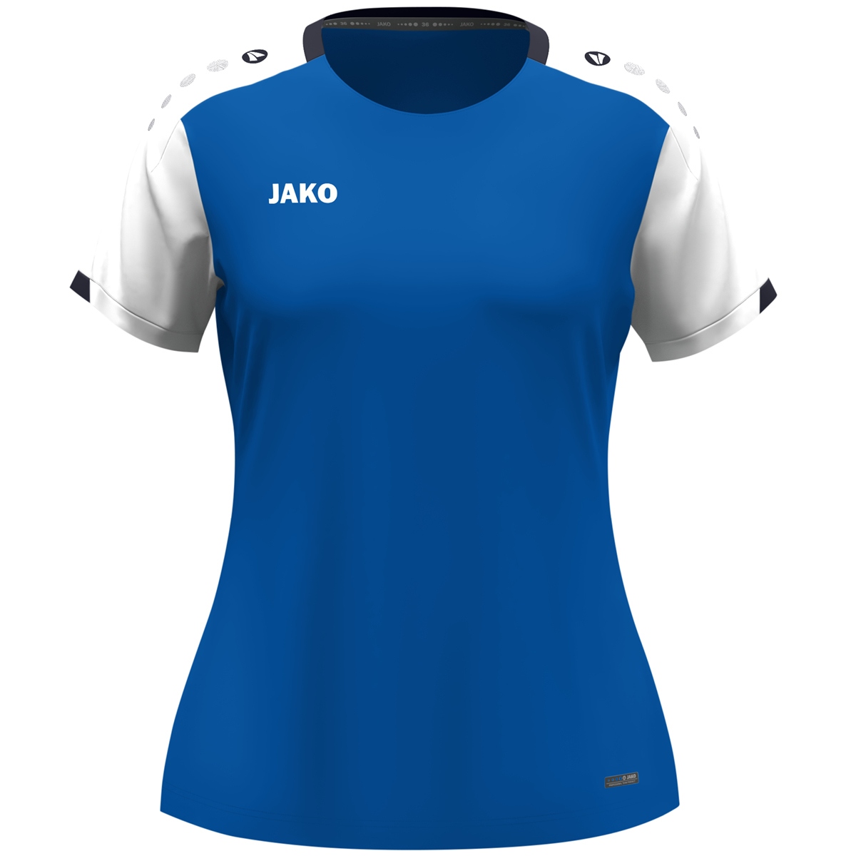 JAKO T-shirt Dynamic femmes (royal/blanc/marine / Taille S / Femmes)