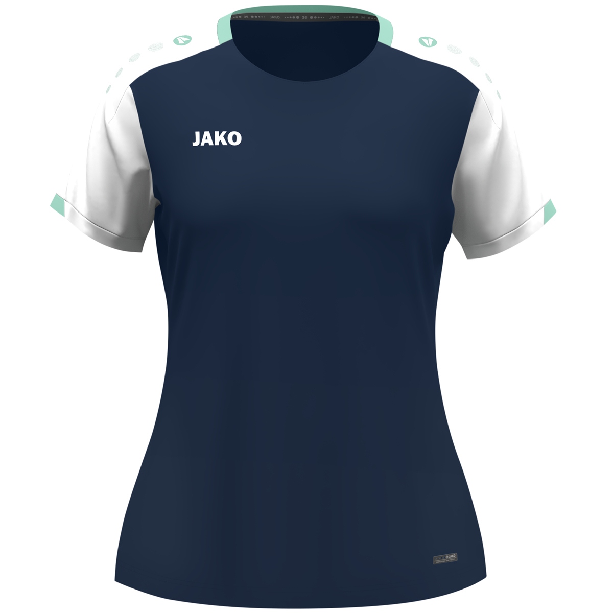 JAKO T-shirt Dynamic femmes (marine/blanc/menthe / Taille M / Femmes)