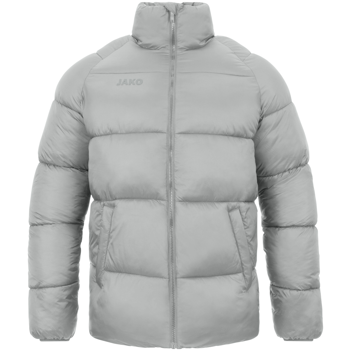 JAKO Jacke Puffy (hellgrau / Größe L / Unisex)