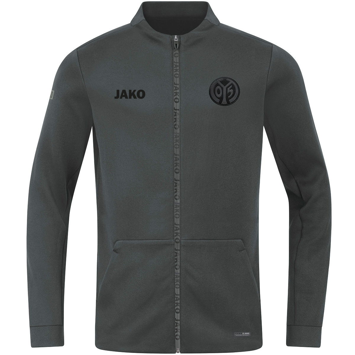 JAKO Mainz 05 Jacke Pro Casual (aschgrau / Größe XXL / Unisex)