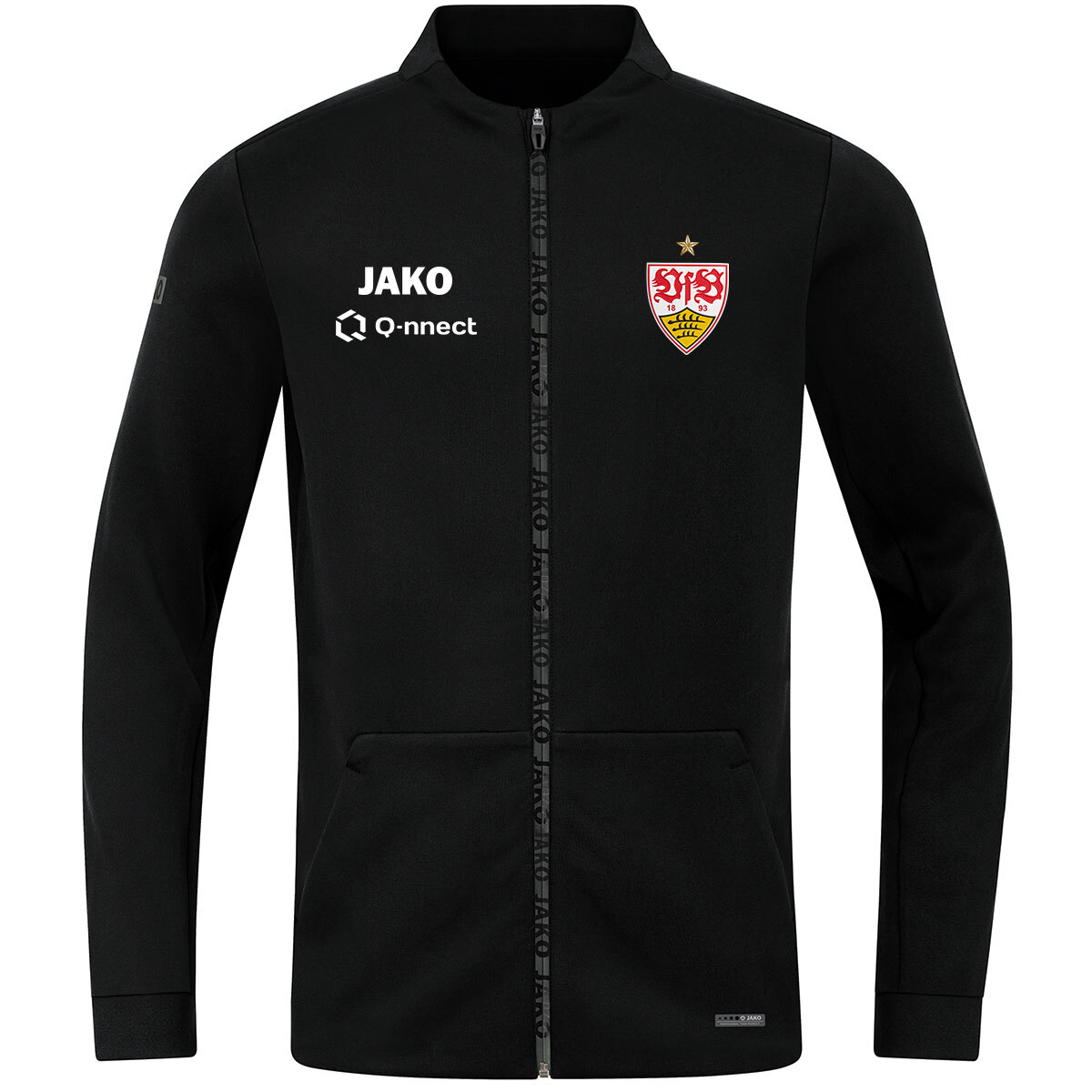 JAKO VfB Jacke Pro Casual (schwarz / Größe S / Unisex)