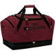 Sports bag Champ with base compartment red melange Front View