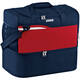 Sports bag Competition 2.0 with base compartment seablue/wine red Front View