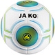 Ballon Futsal 3.0 blanc/bleu JAKO Vue de face