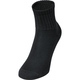 Sport socks short 3-pack black Front View