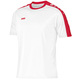 Shirt Striker KM wit/rood Voorkant