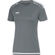 T-shirt/Shirt Striker 2.0 KM dames steengrijs/wit Voorkant