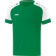 KidsJersey Champ 2.0 S/S sport green/white Front View