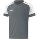 Jersey Champ 2.0 S/S stone grey/white Front View