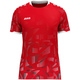 Shirt Sonic korte mouwen rood/zwart/wit Voorkant