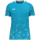Shirt Sonic korte mouwen aqua/marine/wit Voorkant