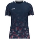 Shirt Sonic korte mouwen marine/rood/wit Voorkant