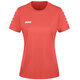 womanTrikot Team Damen kurzarm coral Vorderansicht