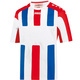 Jersey Milan S/S white/red/royal Front View