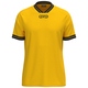 Shirt Retro korte mouwen geel Voorkant