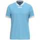 Shirt Retro korte mouwen zachtblauw Voorkant