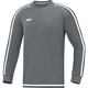 Jersey Striker 2.0 L/S stone grey/white Front View