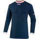 Shirt United LM navy/wit/rood Voorkant
