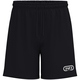 Short Retro zwart Voorkant