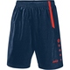 Shorts Turin navy/flame Front View