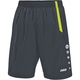 Short Turin antraciet/lime Voorkant