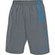 Shorts Turin stone grey/JAKO blue Front View