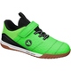 Soccer shoe Pro Junior ID neon green/jet black Front View