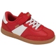 Sportschuh Citybeat Junior rot/weiß/gold Vorderansicht