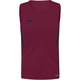 Tank top Challenge  maroon/seablue Front View