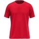 T-Shirt Uni rot Vorderansicht