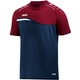 T-shirt Competition 2.0 seablue/wine red Front View