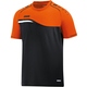 T-shirt Competition 2.0 noir/orange fluo Vue de face
