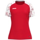 womanT-shirt Sonic damesmaten rood/wit Voorkant