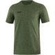 T-shirt Premium Basics khaki melange Front View