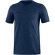 T-shirt Premium Basics marine gemeleerd Voorkant