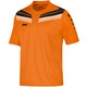 T-Shirt Pro orange fluo/noir/blanc Vue de face