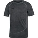 T-shirt Active Basics zwart gemeleerd Voorkant