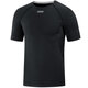 T-Shirt Compression 2.0 schwarz Vorderansicht