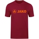 T-Shirt Promo wine red/neon orange Front View