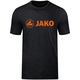 T-Shirt Promo black melange/neon orange Front View