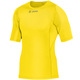 T-Shirt Compression citron Voorkant